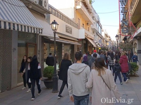 ΧΑΛΚΙΔΑ - ΑΓΟΡΑ: Ανοιξαν ξανά τα εμπορικά καταστήματα με click away